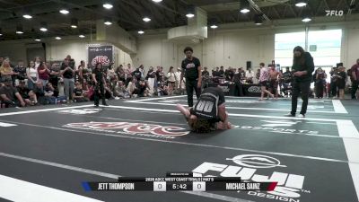 Michael Sainz vs Jett Thompson 2026 ADCC West Coast Trials