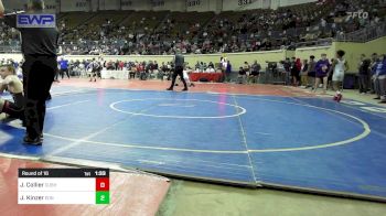 108 lbs Round Of 16 - Jacob Collier, Cushing vs Jacob Kinzer, Edmond North