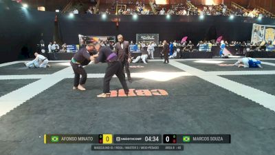 Afonso Minato vs Marcos Souza 2026 CBJJE South American Jiu-Jitsu Championship