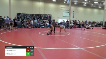 106 lbs Rr Rnd 2 - Jonathan Emma, HS Partner Trained vs Zane Crouse, HS TNWC Red