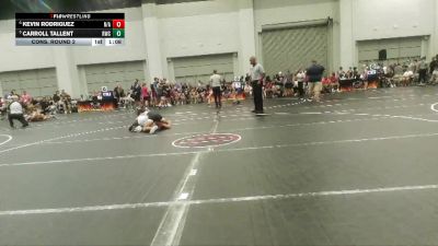 85 lbs Cons. Round 2 - Kevin Rodriguez, N/a vs Carroll Tallent, Rabbit Wrestling Club