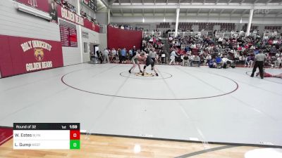 165 lbs Round Of 32 - Will Estes, Bishop Lynch vs Louie Gump, The Westminster School