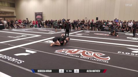 Alexa Matveev vs Rebecca Kirian 2025 ADCC East Coast Trials