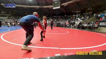 47 lbs 2nd Place - Nayelli Romero, Salem Elite Mat Club vs Preslie Dickerson, Blue Devil Wrestling