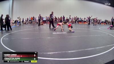 70 lbs Round 7 (8 Team) - Kasen Cargo, Backyard Brawlers Gold vs Princeton Nunn, Takedown Elite Black