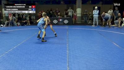 67 lbs Cons. Quarters - Asher Durao, Bartlesville Wrestling Club vs Zeke Pina, Sunnyside Wrestling Academy