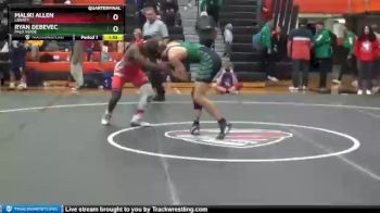 182 lbs Quarterfinal - Maliki Allen, Liberty vs Ryan Debevec, Palo Verde