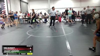 48 lbs Round 2 (6 Team) - Niko Burkett, U2 Upstate Uprising 2.0 vs Rhett Harrison, New England Gold