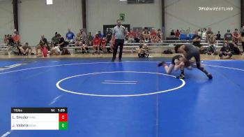 115 lbs Prelims - Lane Snyder, Purler vs Jean Valoria, Garage Boyz