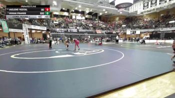 155 lbs Cons. Round 1 - Jaelene Vestal, Leoti-Wichita County HS vs Vivian Frakes, Douglass Hs