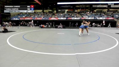 207 lbs Champ. Round 2 - Fernanda Canedo, Westcliff vs Carla Campos, Texas Wesleyan