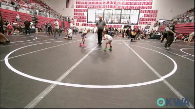 43 lbs Semifinal - Rowdy Ward, Lexington Wrestling Club vs Rhett Hopper, Piedmont