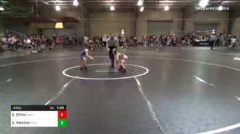 43 lbs Consolation - Eli Elfrez, Team Punisher vs Ezekiel Ramirez, New Mexico Wolfpack