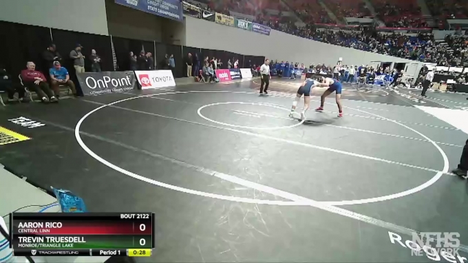 2A/1A-132 Cons. Round 3 - Aaron Rico, Central Linn vs Trevin Truesdell ...