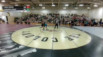 170 lbs Champ. Round 1 - Anika Kupari, Coppell Red vs Samantha Seale, Plano West