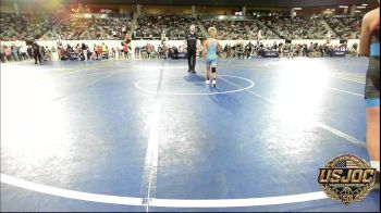 64 lbs Consi Of 16 #2 - Ronix Wright, Powerhouse Gold vs Tristan TOPPER, Texas Elite Wrestling