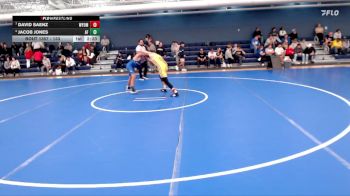 133 lbs 1st Place Match - Jacob Jones, Air Force vs David Saenz, Wyoming