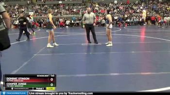 130 lbs Champ. Round 2 - Cooper Junge, The Best Wrestler vs Dominic Stinson, Victory Wrestling