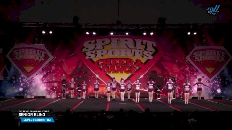 Extreme Spirit All Stars - Senior Bling [2025 L1 Senior - D2 Day 2] 2025 Spirit Sports Myrtle Beach Nationals