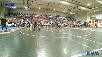 92 lbs Consolation - Ej Turner Jr, HURRICANE WRESTLING ACADEMY vs Price Cunningham, Barnsdall Youth Wrestling