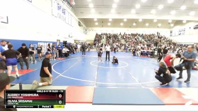 73 lbs Round 5 - Audrey Yoshimura, Cal-Grapplers vs Olivia Srisamai, Legacy WC