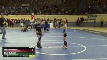 55 lbs Semifinal - Beau Blevins, Triumph Wrestling Club vs Denton Frizzell, Division Bell Wrestling Club