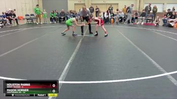 68 lbs Round 1 (8 Team) - Mason Horner, Contenders WA vs Houston Parris, Dendy Trained