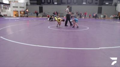 46-50 lbs Champ. Round 1 - Teo Pingleton, Greencastle Youth Wrestling vs Samuel Castillo, Chesterton Wrestling Club