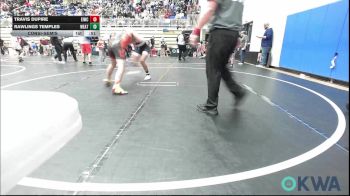 130 lbs Consolation - Travis Dupire, Eufaula Ironheads Wrestling Club vs Rawlings Temples, Weatherford Youth Wrestling