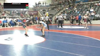 6A 105 lbs Quarterfinal - Jaragua Calderon, Har-Ber vs Dulce Ixim, Southwest