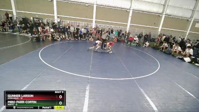 87 lbs Quarters & Wb (16 Team) - Gunner Larson, Utah Gold vs Miro Parr-Coffin, INWTC