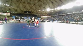 Boys 3A 285 lbs Quarterfinal - Odin Schwabenbauer, Snohomish vs Edson Belizaire, Edmonds-Woodway