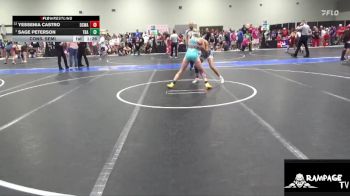 115 lbs Cons. Semi - Yessenia Castro, Dodge City Wrestling Academy vs Sage Peterson, Trailblazer