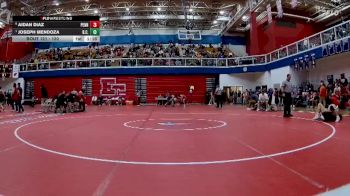 120 lbs Quarterfinal - Joseph Mendoza, Benton Central vs Aidan Diaz, Penn High School