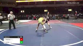 95 lbs Consi Of 4 - Josiah Maestas, Pride WC vs Cimmaron Curley, Curley's Wrestling