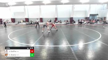 141 lbs 3rd Place - Jack Gioffre, Virginia vs Chris Rivera, Campbell