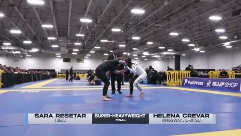 Helena Crevar vs Sara Jeanine Resetar 2026 Pan IBJJF Jiu-Jitsu No-Gi Championship