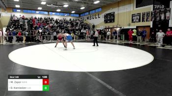 220 lbs Round Of 16 - Michael Zapor, New Britain vs David Kamladze, Fairfield Ludlowe