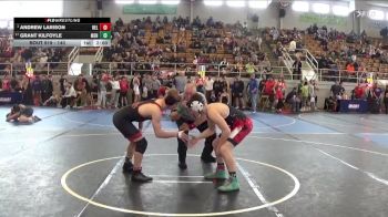 140 lbs Champ. Round 2 - Andrew Larison, Bellefontaine vs Grant Kilfoyle, Mentor