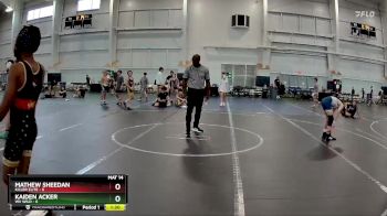 84 lbs Round 5 (8 Team) - Kaiden Acker, WV Wild vs Mathew Sheedan, Killer Elite