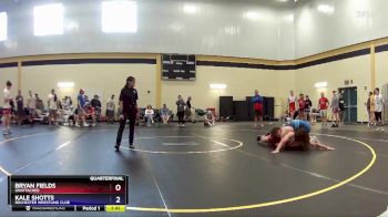 175 lbs Quarterfinal - Bryan Fields, Unattached vs Kale Shotts, Rochester Wrestling Club