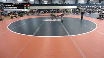 133 lbs Semifinal - Jacob Blair, Arcadia vs Makhare Rogers, Brockport
