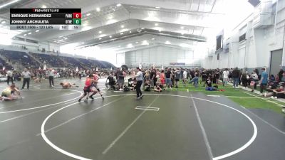 123 lbs Consi Of 8 #1 - Enrique Hernandez, Parker Invictus WC vs Johnny Archuleta, Other Team