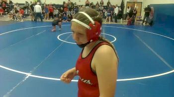 185 lbs Round 2 - Cynthia Martinez, Morenci High School vs Mikaela McClaine, Willcox High School