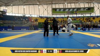 João Aislan Ramos De Jesus vs João Victor Dos Santos Mariano 2026 Brasileiro Jiu-Jitsu IBJJF