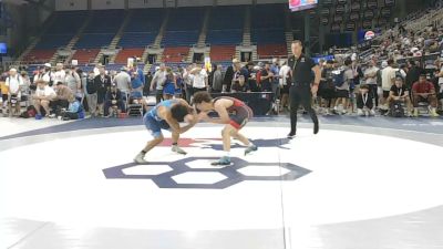 120 lbs Cons. Quarters - Anthony Curlo, New Jersey vs Tyler Verceles, Maryland