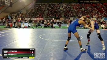 2A 120 lbs Quarterfinal - Hector Silvas, Firth vs Ches Lee Webb, Ririe