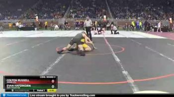 D4-145 lbs Cons. Round 3 - Evan Haferkorn, Iron Mountain vs Colton Russell, Union City