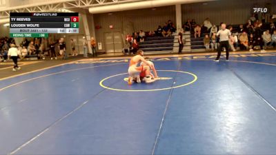 133 lbs Cons. Round 4 - Ty Reeves, Western Colorado University vs Louden Wolfe, Cowley College