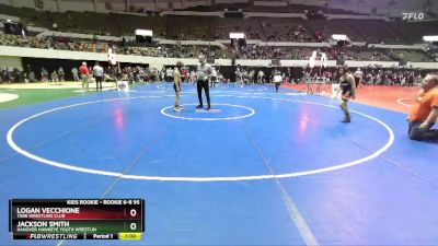 Rookie 6-8 95 Cons. Round 3 - Jackson Smith, Hanover Hawkeye Youth Wrestlin vs Logan Vecchione, Tabb Wrestling Club